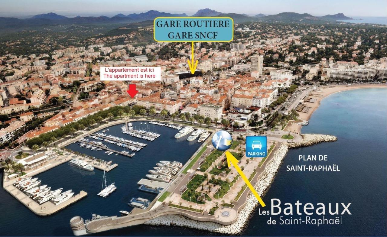 APPARTEMENT 2 NEUF sur le port à coté de la plage Saint-Raphaël Esterno foto
